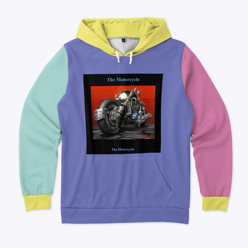 The Motercycle Color Block Hoodie